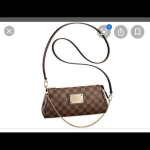 Louis Vuitton Eva clutch (damier print)